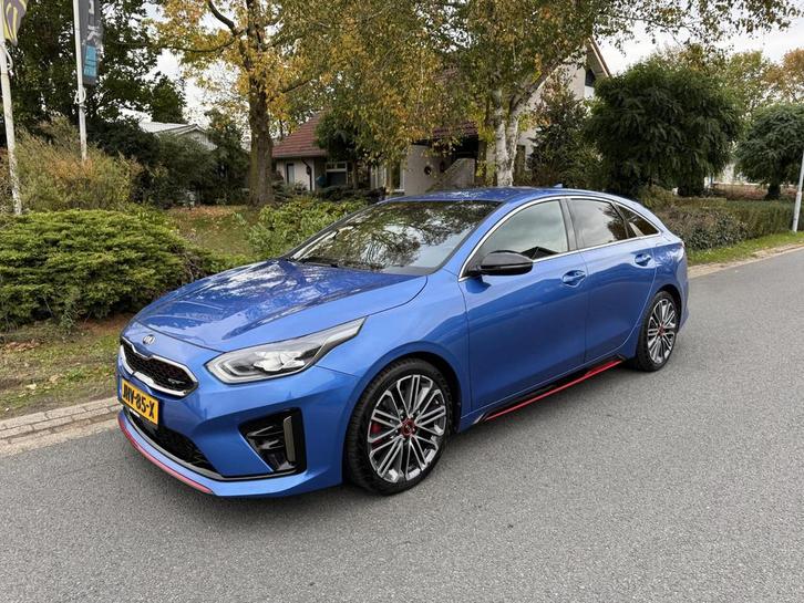 Kia ProCeed 1.6 T-GDI GT 204PK Automaat•JBL•Leder, Auto's, Kia, Bedrijf, Te koop, (Pro) Cee d, ABS, Achteruitrijcamera, Adaptive Cruise Control