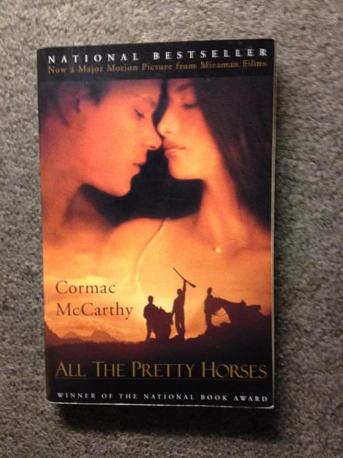 All the Pretty Horses; door Cormac McCathy #Western #USA, Boeken, Romans, Gelezen, Amerika, Ophalen of Verzenden