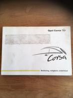 handleiding instructieboekje    Opel   Corsa     2001     NL, Ophalen of Verzenden