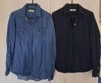 2 blauwe dames blouses (maat M), Maat 38/40 (M), The Sting, Blauw, Ophalen of Verzenden