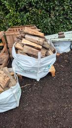 +/- 1m3 GEKLOOFD HAARDHOUT, Tuin en Terras, Haardhout, Minder dan 3 m³, Ophalen of Verzenden