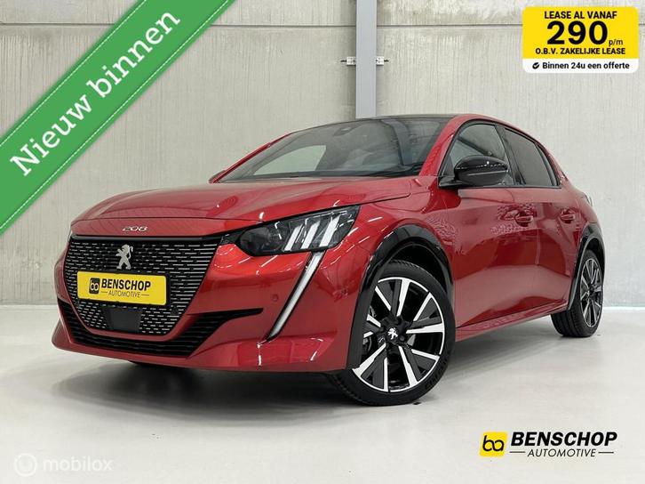 Peugeot 208 1.2 GT-Line Peugeot 100 PK Panodak Leer Navi Car, Auto's, Peugeot, Te koop, ABS, Achteruitrijcamera, Airbags, Airconditioning