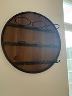 Wijnrek voor aan de muur, Huis en Inrichting, Woonaccessoires | Wijnrekken, Ophalen, Zo goed als nieuw, Minder dan 5 flessen, Metaal