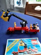 Lego 6690 Brandweer ladderwagen uit 1980, Ophalen, Zo goed als nieuw, Complete set, Lego