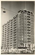 Rotterdam - Flatgebouw Zuidplein - 1954 gelopen, Ophalen of Verzenden, Voor 1920, Gelopen, Zuid-Holland