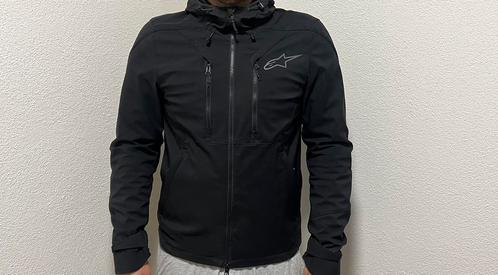 Alpinestars Domino Tech Hoodie –maat S – CE protectie – ZGAN, Motoren, Kleding | Motorkleding, Jas | textiel, Heren, Tweedehands
