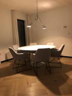 Ronde tafel Tulp MDF, Ophalen, Gebruikt, 100 tot 150 cm, 150 tot 200 cm