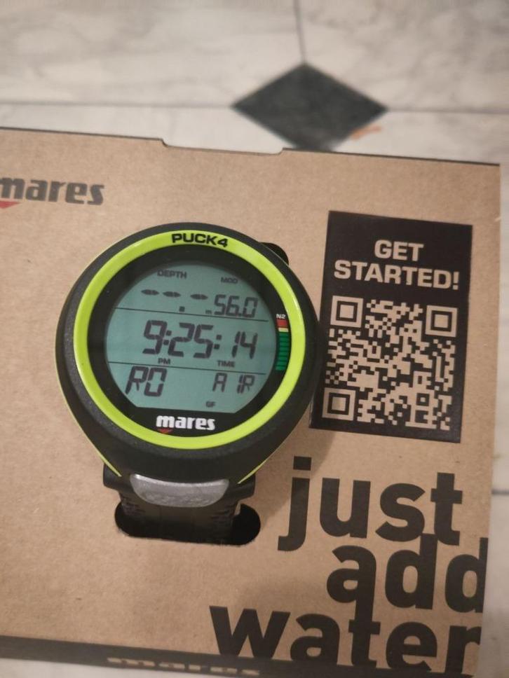 Mares Puck 4 Duikcomputer (Nieuw), Watersport en Boten, Duiken, Nieuw, Duikcomputer, Verzenden