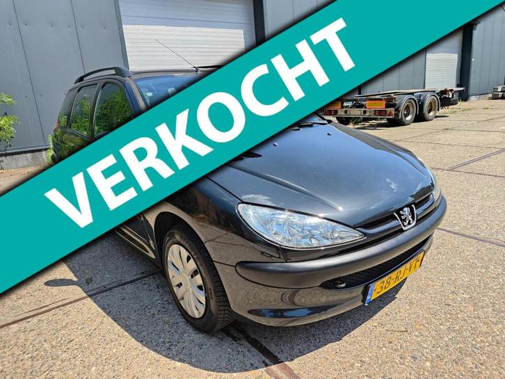 Peugeot 206 SW 1.1 X-Design, Auto's, Peugeot, Bedrijf, Te koop, ABS, Airbags, Centrale vergrendeling, Elektrische buitenspiegels