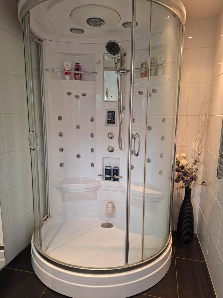 Luxe stoomdouche / stoomcabine – 1,45 x 1,10, Huis en Inrichting, Badkamer | Badkamermeubels, Overige typen, 200 cm of meer, 25 tot 50 cm