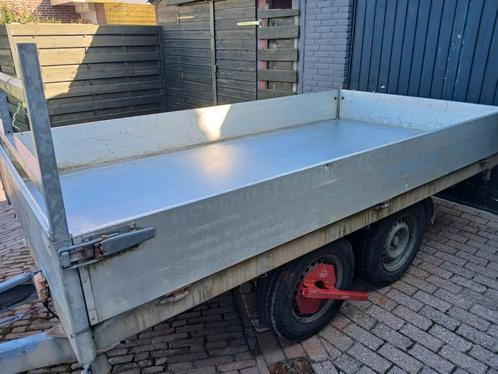 Kipper Tandemasser. 3-Zijdig  merk Hapert, Auto diversen, Aanhangers en Bagagewagens, Ophalen of Verzenden