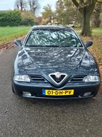 Alfa Romeo 166 2.5 V6 AUT 1999 Blauw, Auto's, Alfa Romeo, Beige, 190 pk, Blauw, Particulier