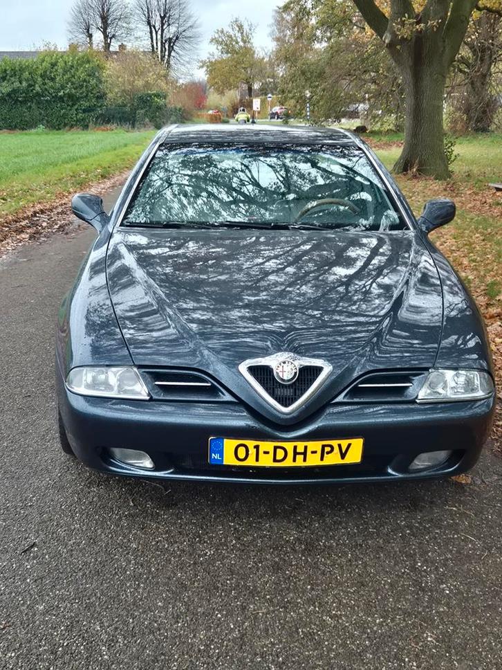 Alfa Romeo 166 2.5 V6 AUT 1999 Blauw, Auto's, Alfa Romeo, Particulier, ABS, Airbags, Airconditioning, Centrale vergrendeling, Climate control