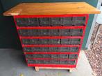Werkplaatskast met 36 laden en werkblad, Doe-het-zelf en Verbouw, Gereedschapskisten, Ophalen, Gebruikt