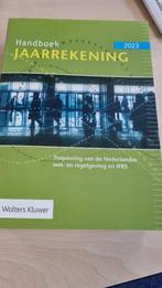 Handboek jaarrrekening 2023, Boeken, Ophalen of Verzenden, Zo goed als nieuw, Wolters Kluwer, Accountancy en Administratie