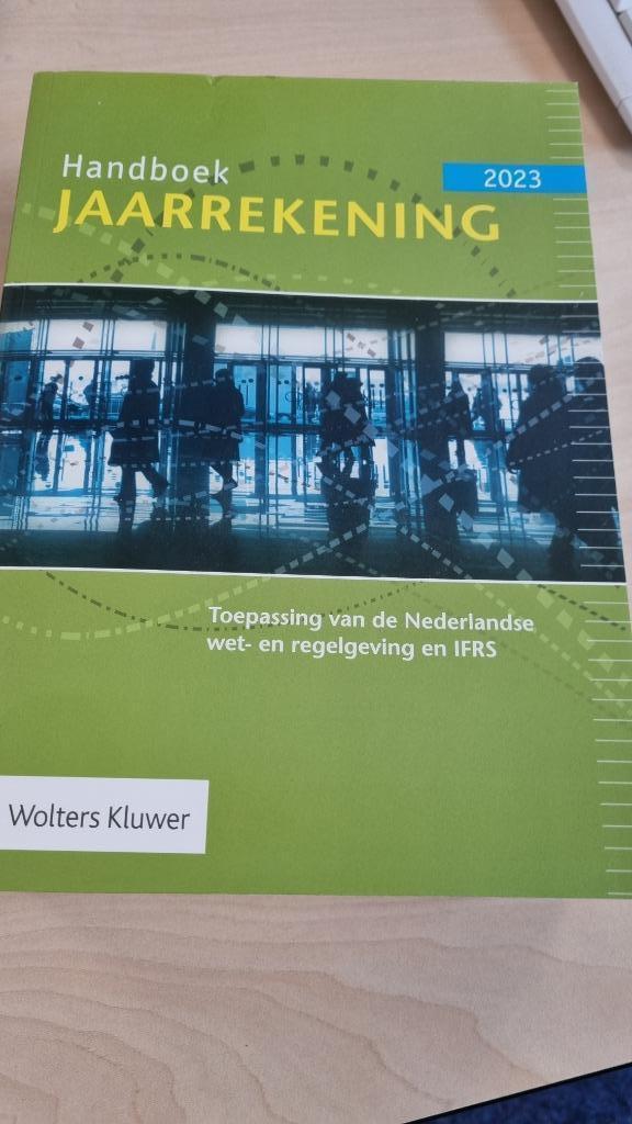 Handboek jaarrrekening 2023, Boeken, Economie, Management en Marketing, Zo goed als nieuw, Accountancy en Administratie, Ophalen of Verzenden