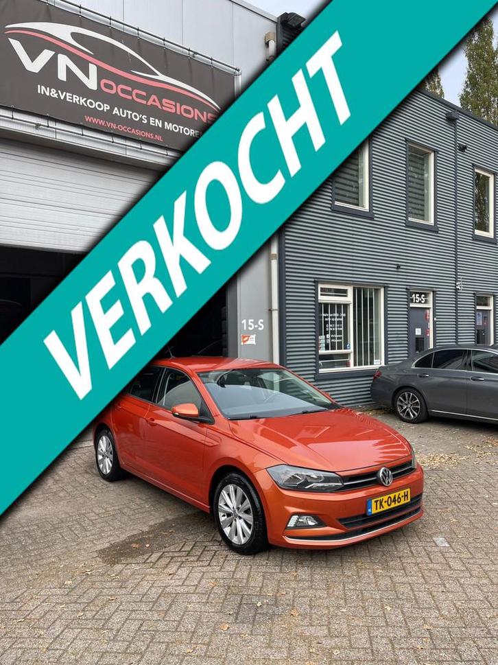 Volkswagen Polo 1.0 TSI Highline PDC CAMERA CARPLAY, Auto's, Volkswagen, Bedrijf, Polo, ABS, Achteruitrijcamera, Adaptive Cruise Control