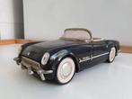 New Toy 1957 Chevrolet Corvette zwart met frictiemotor + OVP, Ophalen of Verzenden, Zo goed als nieuw, Auto, Overige merken