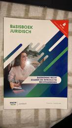 Basisboek Juridisch | combipakket, Boeken, Schoolboeken, Overige niveaus, Nederlands, Ophalen of Verzenden, Zo goed als nieuw