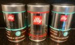 5 lege koffieblikken. Illy 250 gram., Verzamelen, Blikken, Ophalen, Gebruikt, Overige, Overige merken