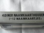 Diner naamkaartjes, Ophalen of Verzenden, Nieuw