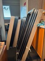 Baklijsten zwart en blank hout NIEUW, Hobby en Vrije tijd, Ophalen, Nieuw