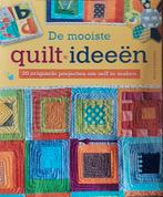 De mooiste quilt ideeën, Ophalen of Verzenden, Zo goed als nieuw