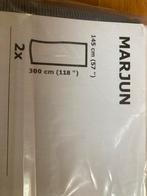 Grijze gordijnen - Marjun IKEA; 1 gordijn, 100 tot 150 cm, 200 cm of meer, Nieuw, Ophalen of Verzenden