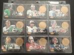 NFL tradingcards incl munten 1996 Pinnacle Mint Collection, Ophalen of Verzenden, Meerdere stickers