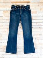 Gsus Industries jeans flare blauw, maat 27/32 - wyp, Nieuw, Blauw, Ophalen of Verzenden, W27 (confectie 34) of kleiner