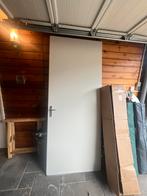 Opdek deur links 231,5 bij 93, Ophalen, Gebruikt, 80 tot 100 cm, 215 cm of meer