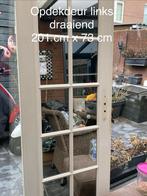 Binnendeur opdek linksdraaiend 201x73 cm, Ophalen, Binnendeur, 200 tot 215 cm, Glas