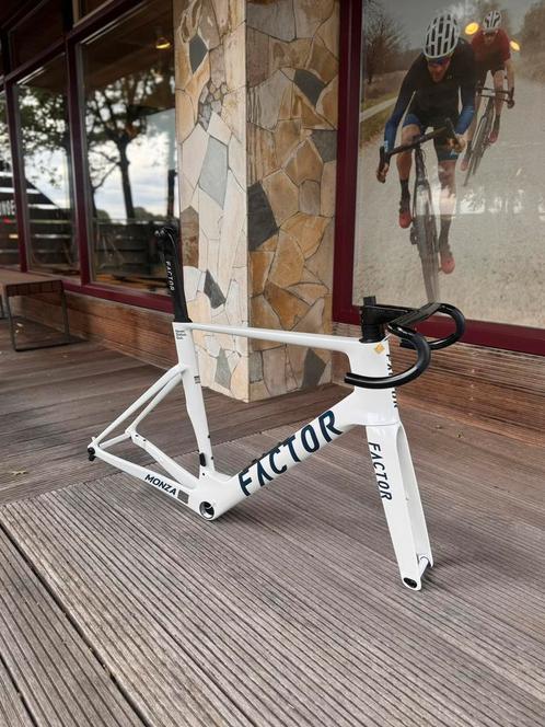 Factor Monza White 58 cm framepack, Fietsen en Brommers, Fietsen | Racefietsen, Nieuw, Overige merken, Minder dan 10 versnellingen