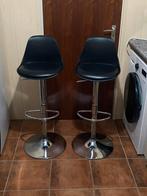 2 Barkrukken, Huis en Inrichting, Barkrukken, Ophalen, Gebruikt, In hoogte verstelbaar, 60 tot 90 cm