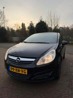 Opel Corsa 1.2 16V 3D WR 2007 Zwart, Auto's, Voorwielaandrijving, 40 €/maand, 4 cilinders, 1229 cc