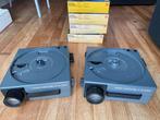 2x Kodak Caroussel S-AV 2000 met 4 cassettes, Ophalen of Verzenden, Gebruikt