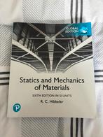Statics and Mechanics of Materials, Boeken, Studieboeken en Cursussen, R.C. Hibbeler, Nieuw, Beta, HBO