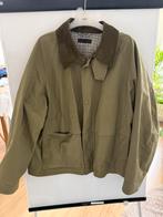 Uniqlo utility short jacket jas olive green l large groen, Kleding | Heren, Ophalen, Zo goed als nieuw, Maat 52/54 (L), Groen