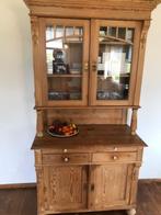 Geloogd grenen buffetkast, Huis en Inrichting, Kasten | Buffetkasten, Ophalen, Gebruikt, 25 tot 50 cm, 200 cm of meer