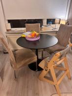 4 stoelen, Huis en Inrichting, Tafels | Eettafels, Ophalen, Gebruikt, Rechthoekig, 50 tot 100 cm
