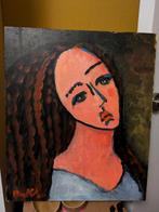 Schilderij Olieverf op paneel, Antiek en Kunst, Ophalen