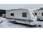 Hobby Excellent Easy 500 KMFE bj 2003 met voortent en luifel, Schokbreker, Bedrijf, Treinzit, 5 tot 6 meter