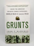 Grunts : Inside the American Infantry Combat Experience, Verzenden, Niet van toepassing, Zo goed als nieuw, Landmacht