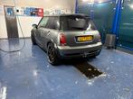 Mini 1.6 16V Cooper S 2003 Grijs, Voorwielaandrijving, 4 cilinders, 4 stoelen, Leder en Stof