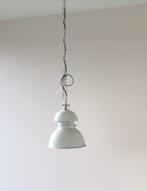 Lamp Metalen hanglamp wit Visserslamp, Ophalen, Gebruikt, Romantisch, Metaal