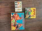 Vintage Familie Spellen - Kleuren, Hoedjes, Voetbal, Een of twee spelers, Ophalen of Verzenden, Gebruikt