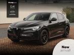 Alfa Romeo Stelvio 2.0 T AWD Veloce | BTW | Carplay | Trkhk, Auto's, Alfa Romeo, Automaat, 4 cilinders, Zwart, Leder