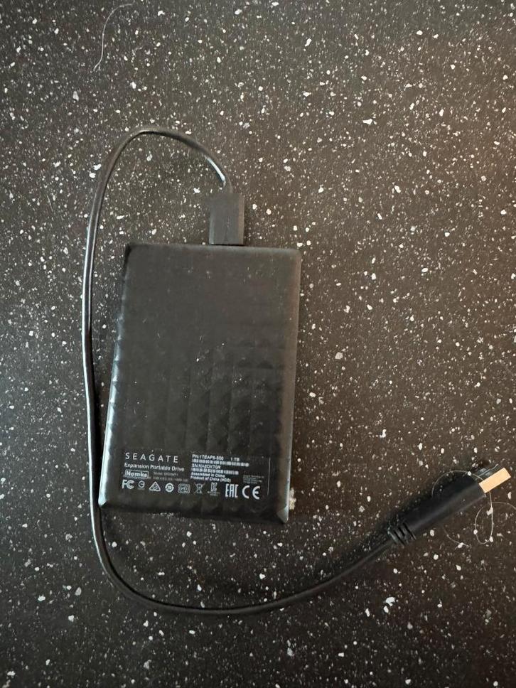 Seagate Expansion Portable Drive – 1TB – Perfecte staat, Computers en Software, Harde schijven, Zo goed als nieuw, Laptop, Extern