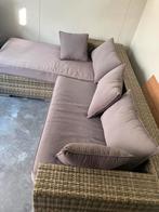 Loungeset voor binnen en buiten., Tuin en Terras, Ophalen, 5 zitplaatsen, Kunststof, Gebruikt