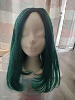 Lacefront groene pruik, Ophalen of Verzenden, Zo goed als nieuw, Pruik of Haarverlenging